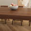 Table de salle à manger rectangulaire en bois massif brun-1047331784