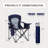 Erwann Oversized Padded Camping Folding Chair with Cup Holder-474002682-422645346