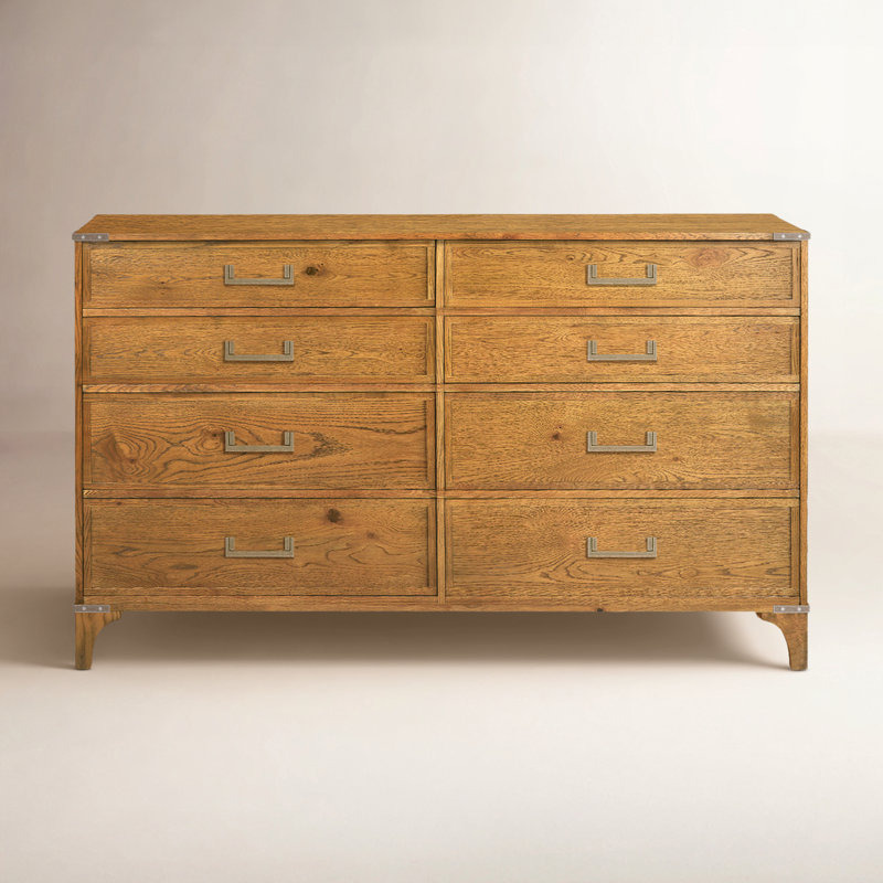 Hantz 70.28'' W 8 - Drawer Dresser, Brown