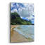  «Tunnels Beach» par Nicole Dell, art mural en verre acrylique, 12 po x 16 po