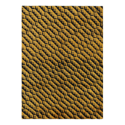 One-of-a-Kind 81x113 1960s Wool Area Rug