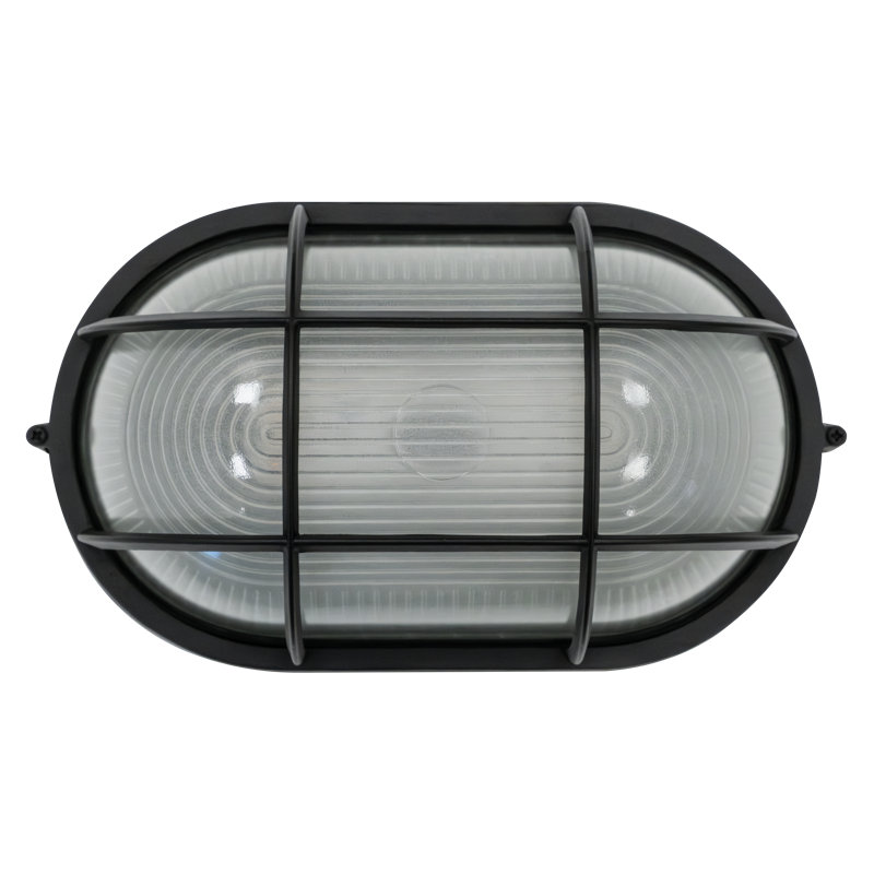 Oval LED Outdoor Bulkhead - 11"H - 3CCT Selectable