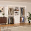 Armoire-penderie courte Altizer 25,5 po L à 4 tiroirs, série D du système de rangement modulaire-1871335739