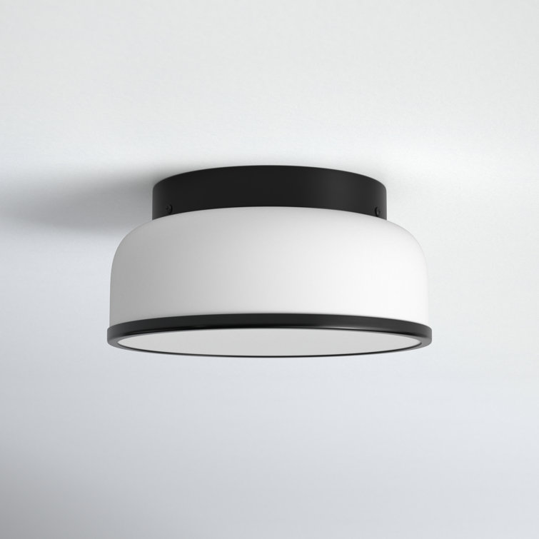 Asuna 2 Light Glass Flush Mount
