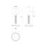Lampe murale/de coiffeuse Soham 14 po (avec abat-jour)-555092535-555092534