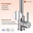 Stainless Steel Single Handle High-Arc Kitchen Faucet-71097874