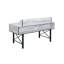 Bureau d'ordinateur Safea Antique & Finish (sans les chaises de bureau)