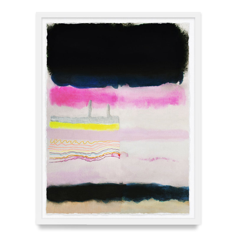 Find Your Bliss By Kristi Kohut, White Wood, 36" H x 48" W