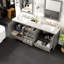 Ensemble de meuble-lavabo double 84 po Minnich