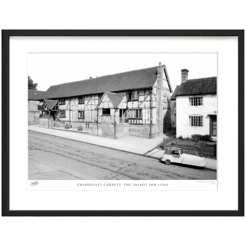 Chaddesley Corbett, The Talbot Inn C1965 by Francis Frith - Single Picture Frame Print, 45cm H x 60cm W x 2.3cm D