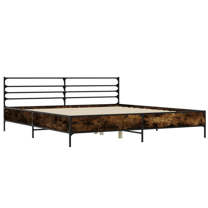 Achillefs Bed, Super King (6'), Smoked Oak