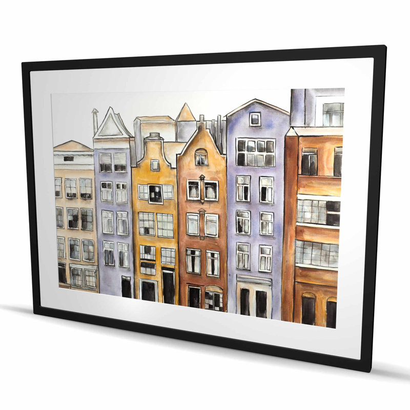 Amsterdam House Hotel, reproduction encadrée