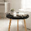 Davina Round Lipped Accent Side Table-2137834833