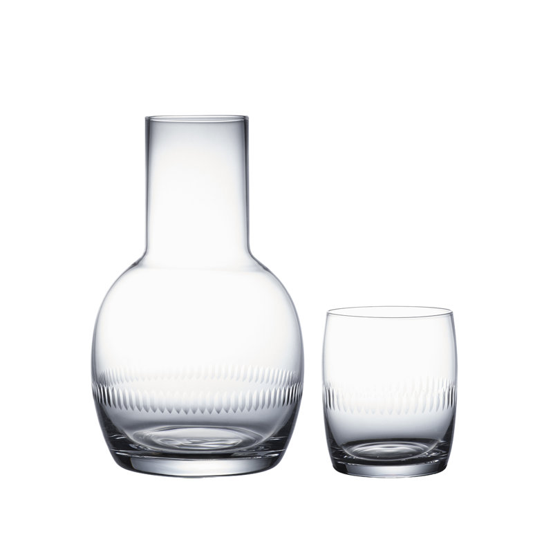 2 - Piece Crystal Carafe Set