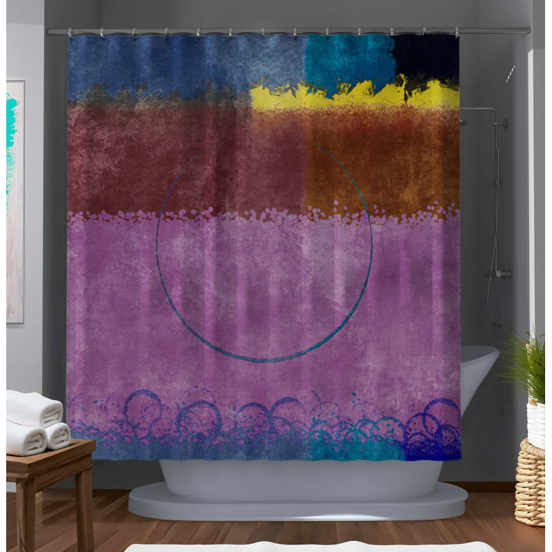 Rideau de douche abstrait Ilona