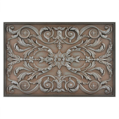 Panneau décoratif dosseret en métal 12 po x 16 po