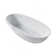 67 In. Stone Resin Flatbottom Solid Surface Freestanding Soaking Bathtub In White With Brass Drain