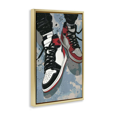 Casual Streetwear Sneakers Floating Frame, design by Ray Powers