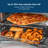 Nostalgia Large-Capacity 0.7-Cu. Ft. Capacity Multi-Functioning Retro Air Fryer Toaster Oven, Fits 12 Slices of Bread and Two 12-Inch Pizzas, Built In Timer, Includes Baking Pan, Wire Racks and Crumb Tray-45577068
