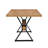 X-Shaped Legs Dining Table (Natural)-788603225