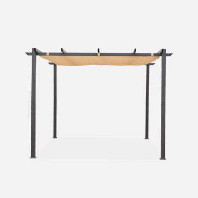 Azem 3m x 3m Aluminum Pergola