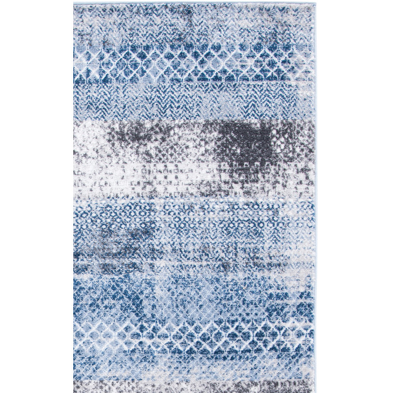 Tapis géométrique Amelia 700 Performance, Rectangle 5 pi 3 po x 7 pi 6 po