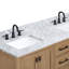 Modero 60" Double Bathroom Vanity with Top-1109638947-1109638951-1086689210
