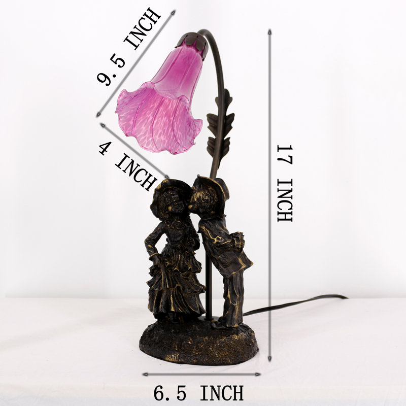 Amarillo Resin Desk Lamp, Purple
