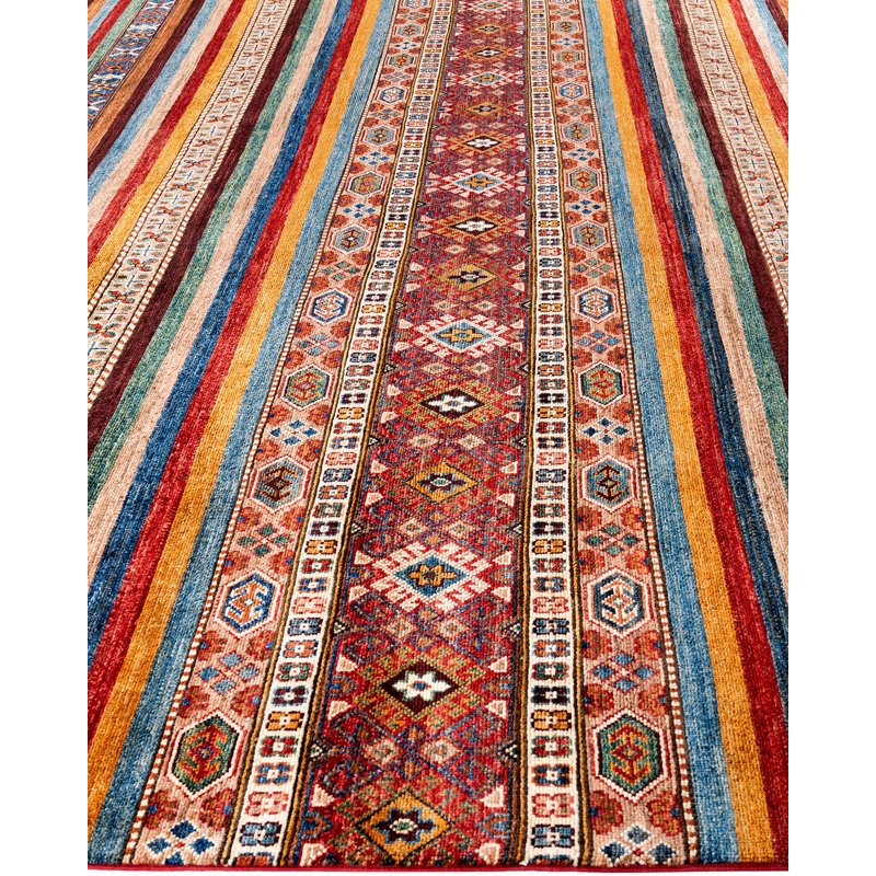 One-of-a-Kind Rectangle 8'11" X 12'2" Hand Knotted Area Rug