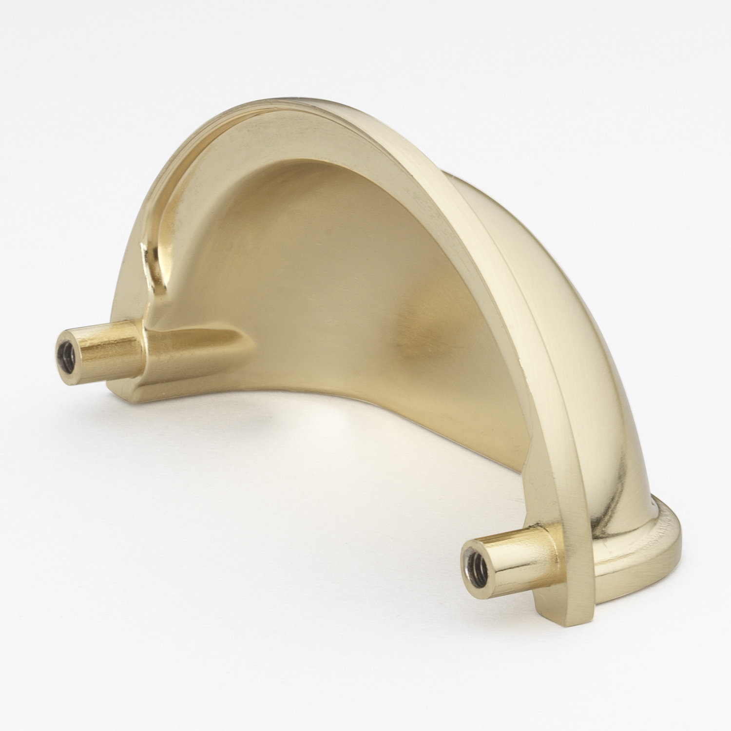 Classic Cup Bin Cabinet Pull, Champagne Gold