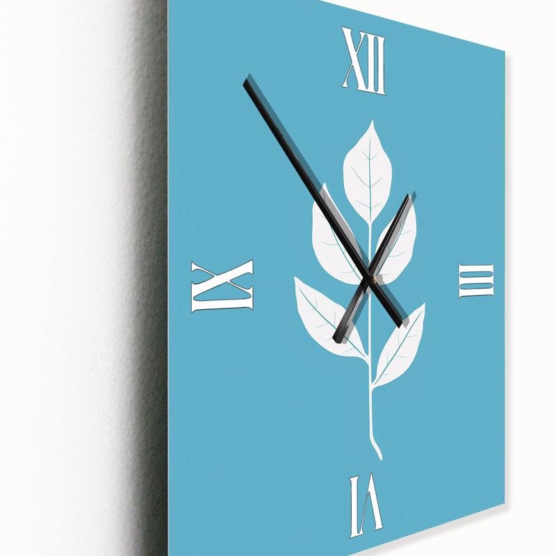 Horloge murale délicate essences blanches délicates, Petit