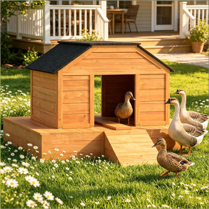 Poultry Cage with Dual Doors
