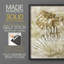 «Antique Peach Shell Collage II», reproduction encadrée - bois massif-1257105463-1257105458