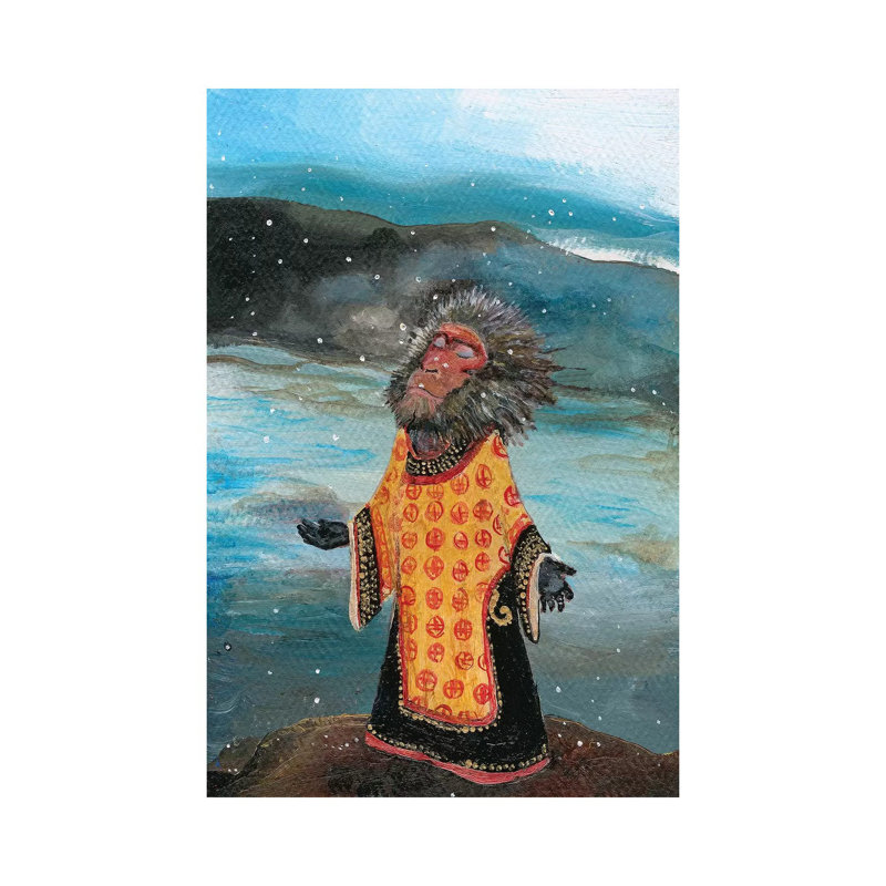 First Snow 1 Piece Wrapped Canvas Painting, 45.72cm H x 30.48cm W x 1.91cm D