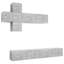 Azayleah Unfinished Entertainment Centre for TVs up to 43"-347699412
