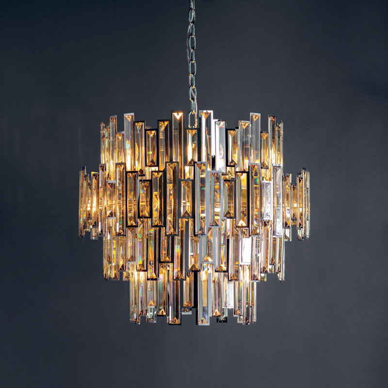 Thoman 15 - Light Crystal Chandelier