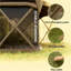 Sturdy Camping Tent With Mesh Panels, Portable Pop-up Shelters, Large Capacity
