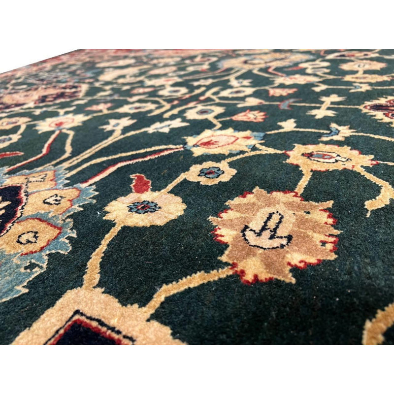 Oriental Area Rug in Green