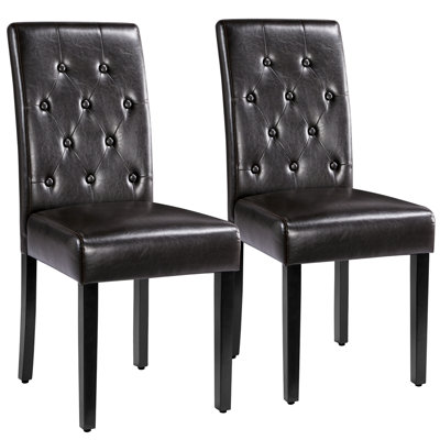 Clintock Tufted Upholstered Dining Chair