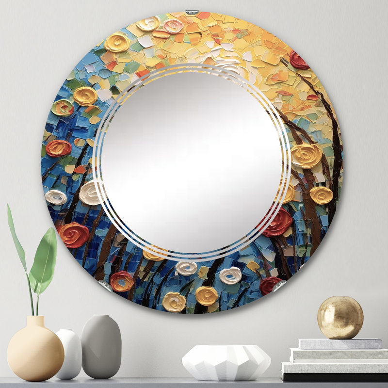 Miroir mural Zianya, 24 po x 24 po
