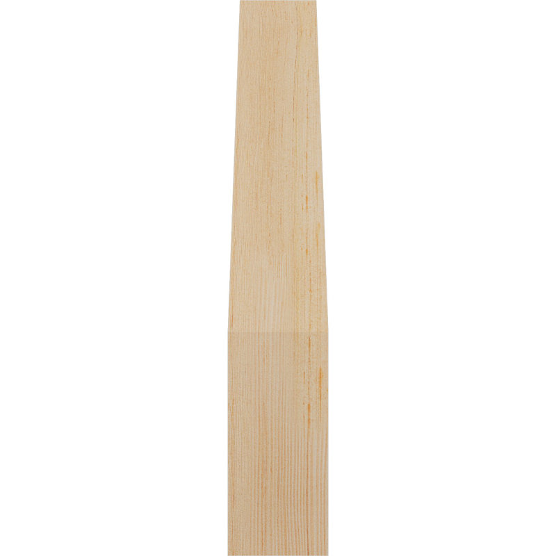 Attelle de genou Westlake, Sapin de Douglas, Lisse, H 22 po x l 3,5 po x P 10 po