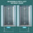 36"W X 72"H Tempered Glass Fold Shower Door, - , Space Saving Fade-,