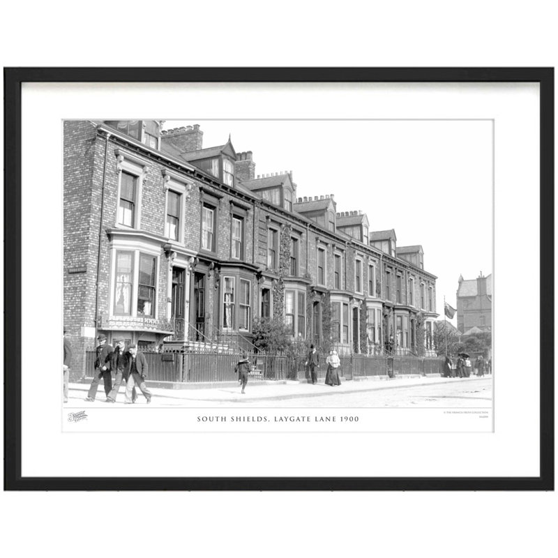 South Shields, Laygate Lane 1900 by Francis Frith - Single Picture Frame Print, 45cm H x 60cm W x 2.3cm D