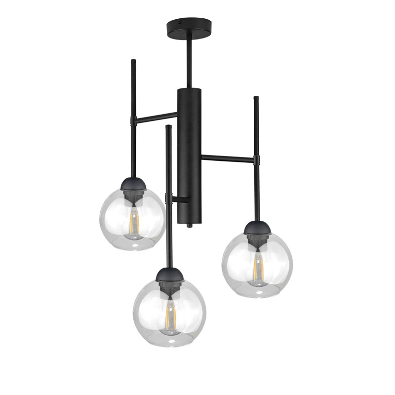 Rocket 3-light Flush Mount, White