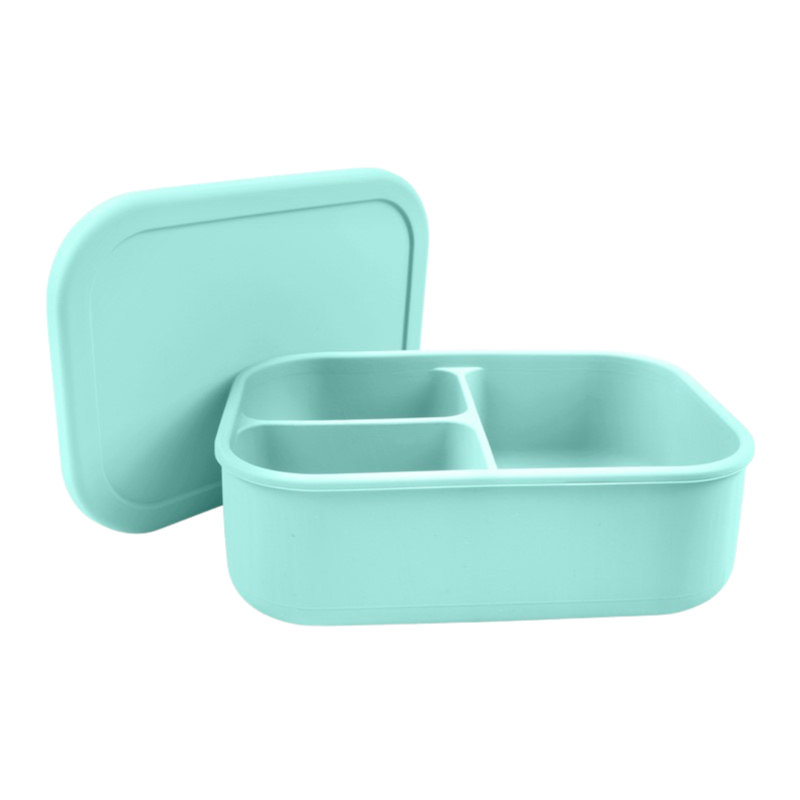 Boîte à bento en silicone Orele, Menthe