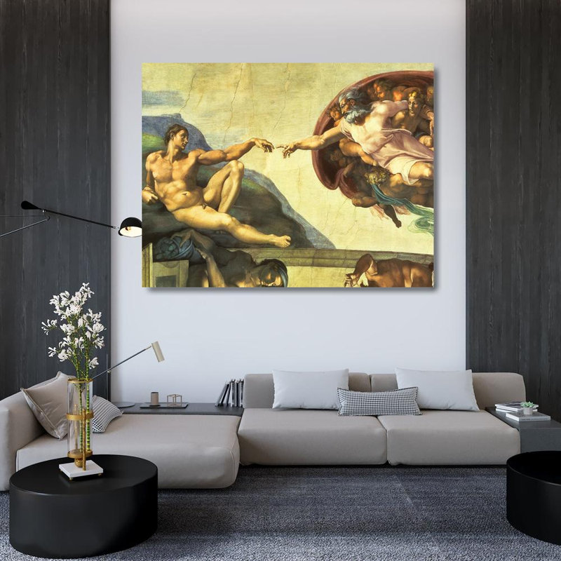 Creation of Ada, 36" H x 47" W