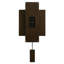 Maclane Metal Pendulum Wall Clock