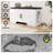 Hidden Litter Box Enclosure Bench