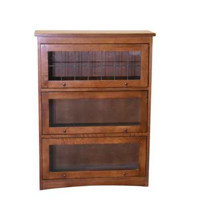 Schuster 50" H x 37" W Solid Wood Standard Bookcase by Wildon Home