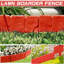 20 pièces de clôture de jardin à bordure de jardin